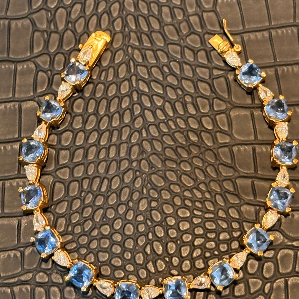 Tanzanite Line Bracelet
